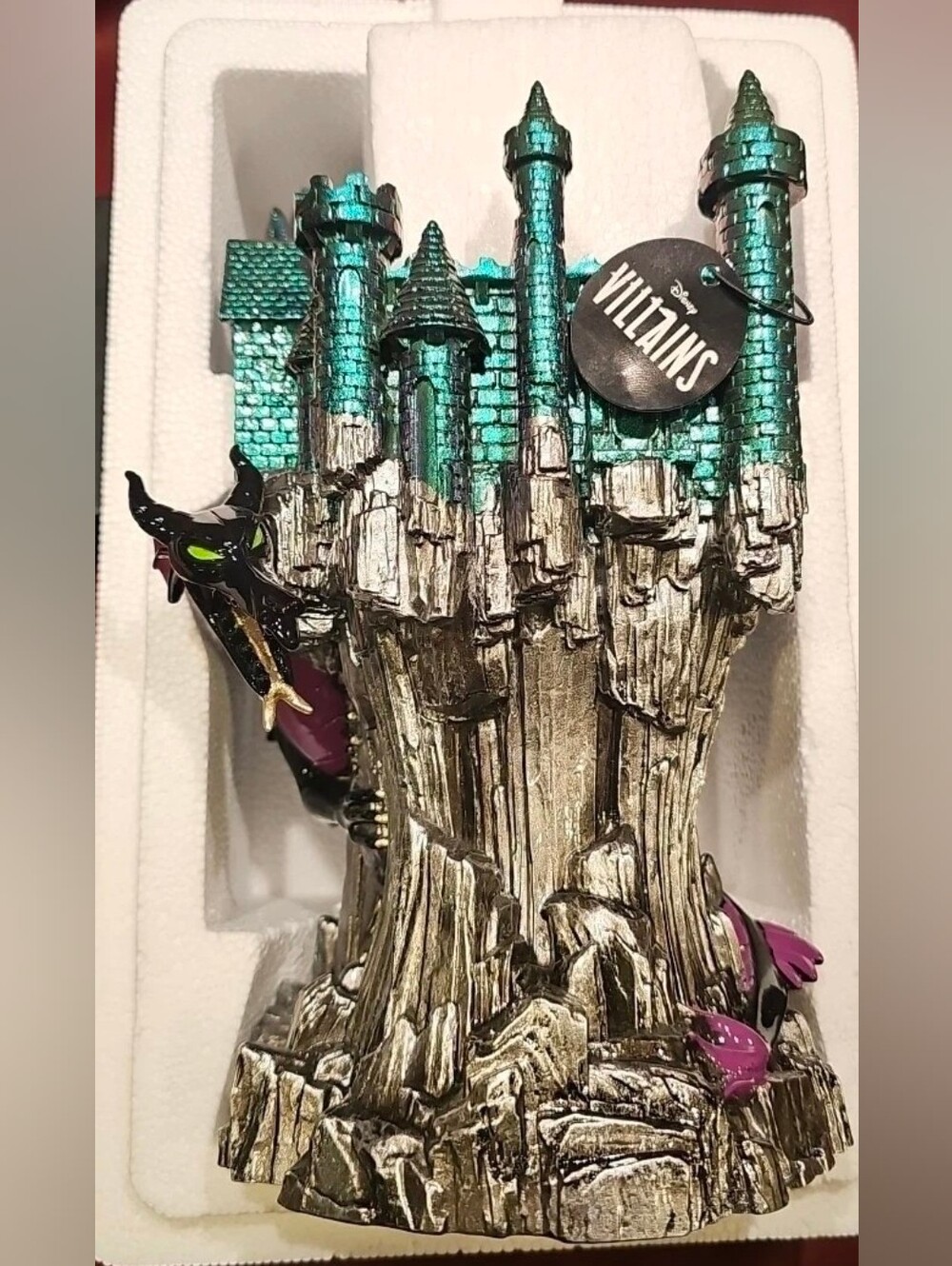 Disney Villains Maleficent Dragon Castle 3-Wick Candle Holder Bath & Body Works - Picture 2 of 16